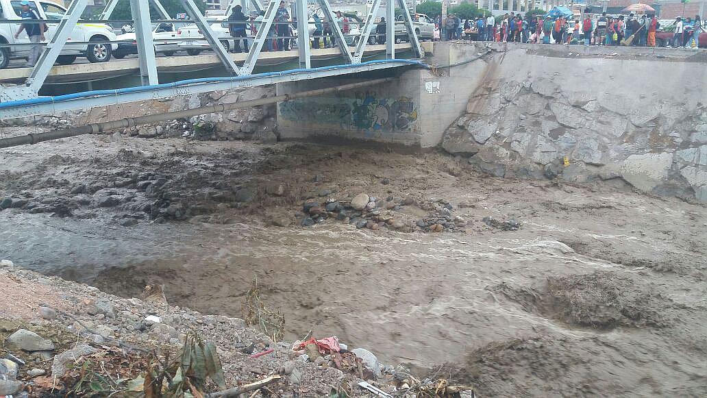 Atención Ilo: Crecen los ríos Moquegua y Otora por intensas lluvias