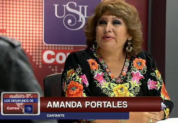 ​Amanda Portales sobre sus colegas jóvenes: “Son un poquito alzados”