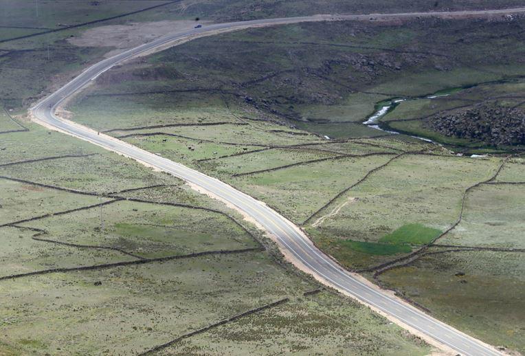 Puno: carretera que costó S/. 28 millones ya está deteriorada