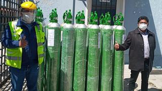 Completan entrega de lote de balones de oxígeno en Espinar - Cusco