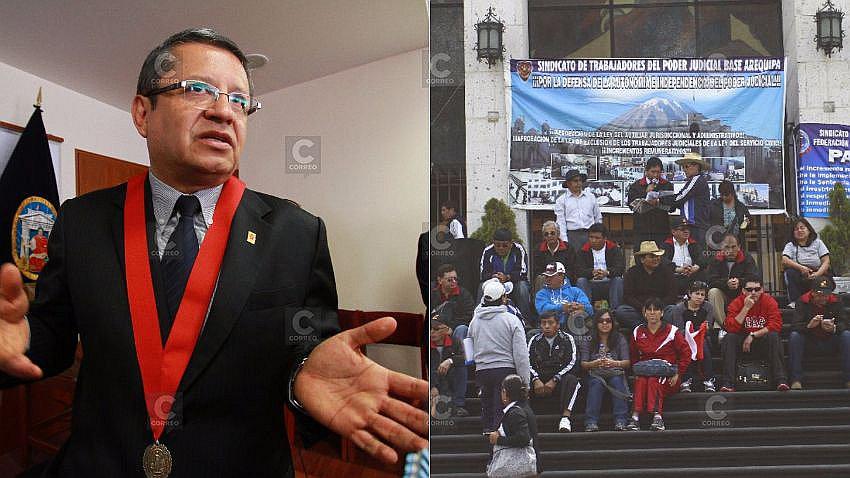 Trabajadores del Poder Judicial que acaten huelga serán despedidos