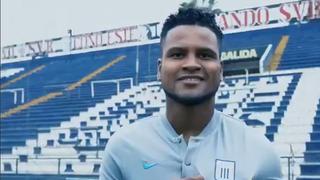 Aldair Rodríguez fue anunciado como nuevo futbolista de Alianza Lima para la Liga 1