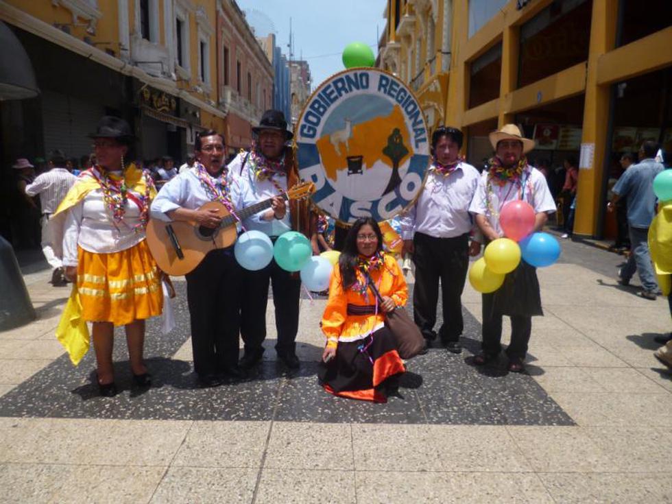 Lanzan Carnaval Cerreño en Plaza Mayor de Lima