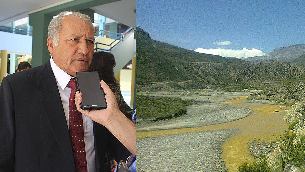 Rodríguez afirma desconocer contaminación del río Coralaque (VIDEO)