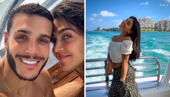 Mario Irivarren y Vania Bludau disfrutan de sus vacaciones en Miami.