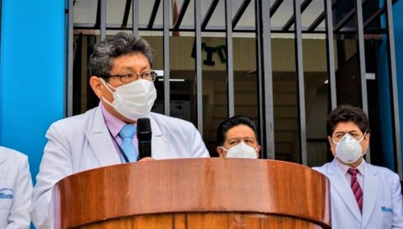 Roberto Huarhua denunció que dejaron un arreglo fúnebre en su vivienda