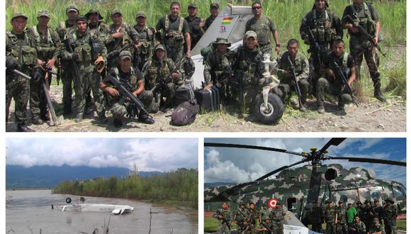 Fuerza Armadas abaten narcoavioneta que trasladaba 90 kilos de droga (VIDEO)