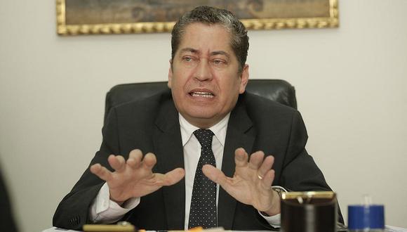 Eloy Espinosa Saldaña señaló que era evidente la posición que iba a tomar la Corte IDH sobre el caso del expresidente Alberto Fujimori.  (Foto: El Comercio)