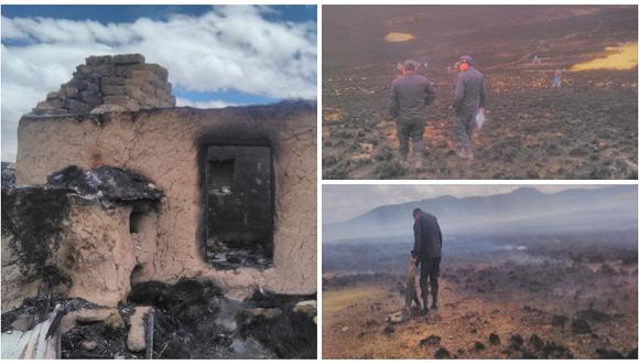 Cusco: Incendio forestal destruye todo a su paso en Canas