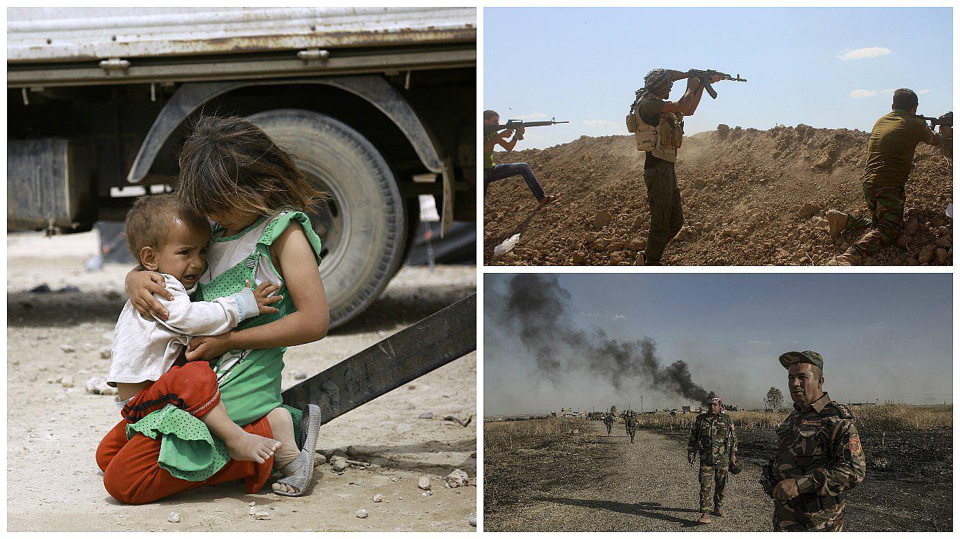 UNICEF: 20.000 niños atrapados en los combates en el cerco iraquí a Faluya