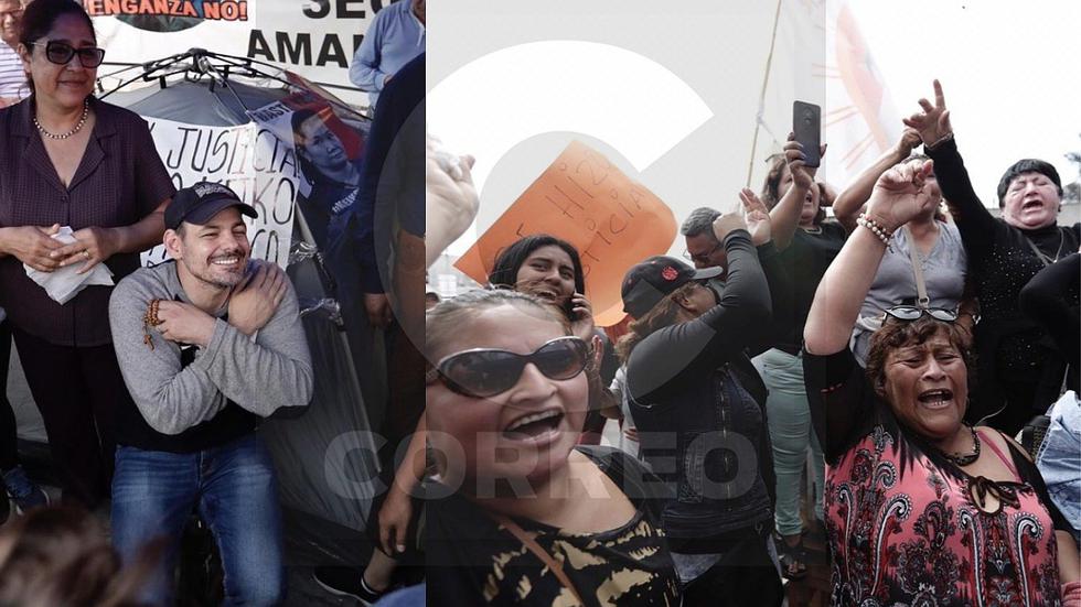 Keiko Fujimori: La alegría de fujimoristas en el exterior del penal Anexo Mujeres 