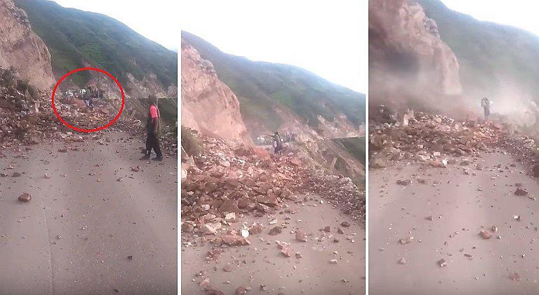 Nuevo vídeo revela que mujer sepultada por huaico habría estado ebria