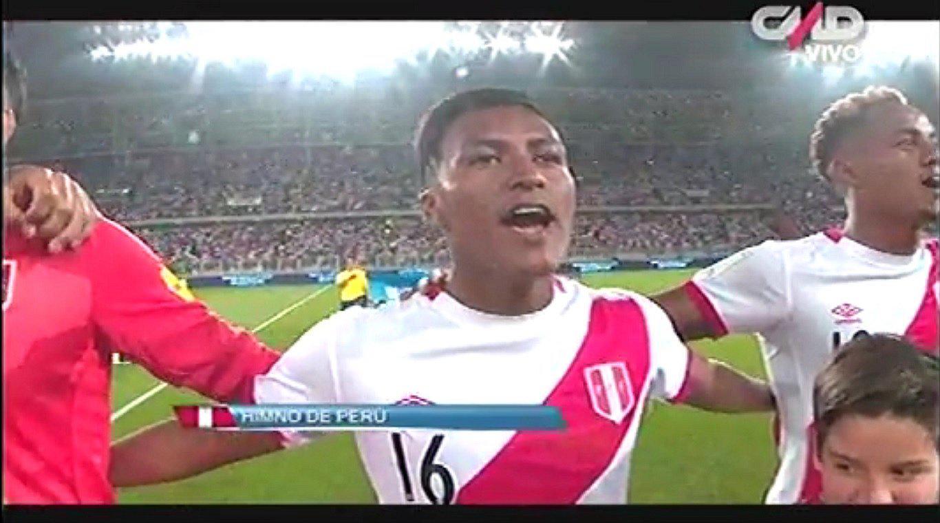 Perú - Brasil: Así se cantó el himno nacional