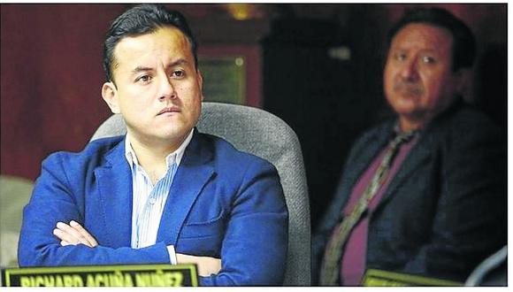 Responsable político de APP afirma que Richard Acuña será sometido a disciplina