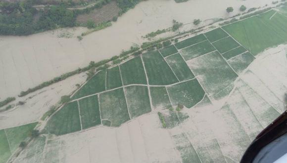 Más de 3 mil hectáreas de cultivo son afectadas por lluvias en La Libertad