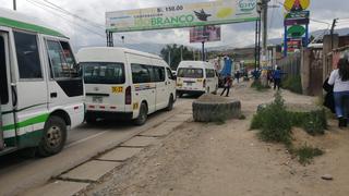 Transportistas de Huancayo anuncian paralización de labores para este 6 y 7 de octubre