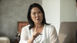 Keiko Fujimori sobre Neldy Mendoza: “Me parece una actitud extremista y radical, llegando al fanatismo”