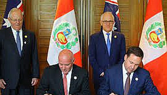 Perú culminó negociaciones de TLC con Australia