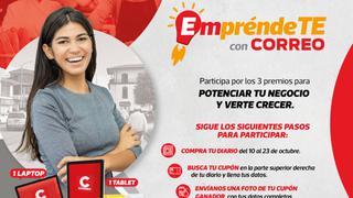 “EmpréndeTe con Correo Huancayo”, la campaña que premiará a los emprendedores de la región Junín