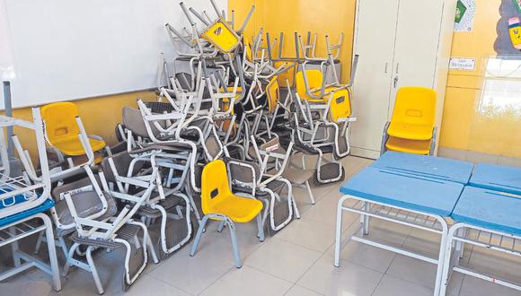 Según gerente regional del sector, Julio Camacho, el 30% de centros educativos públicos de la región no está en buenas condiciones a menos de dos meses para el inicio del año escolar.