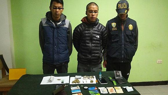 En Cusco caen presuntos microcomercializadores de droga