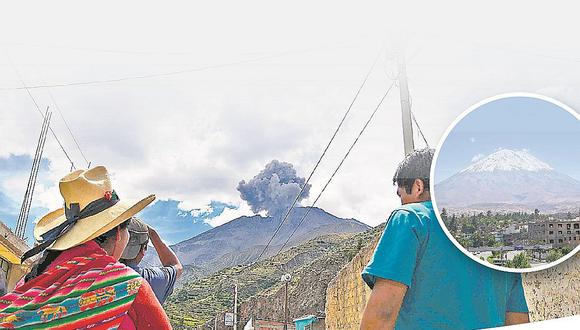 340 mil personas en riesgo por eventual erupción del volcán Misti