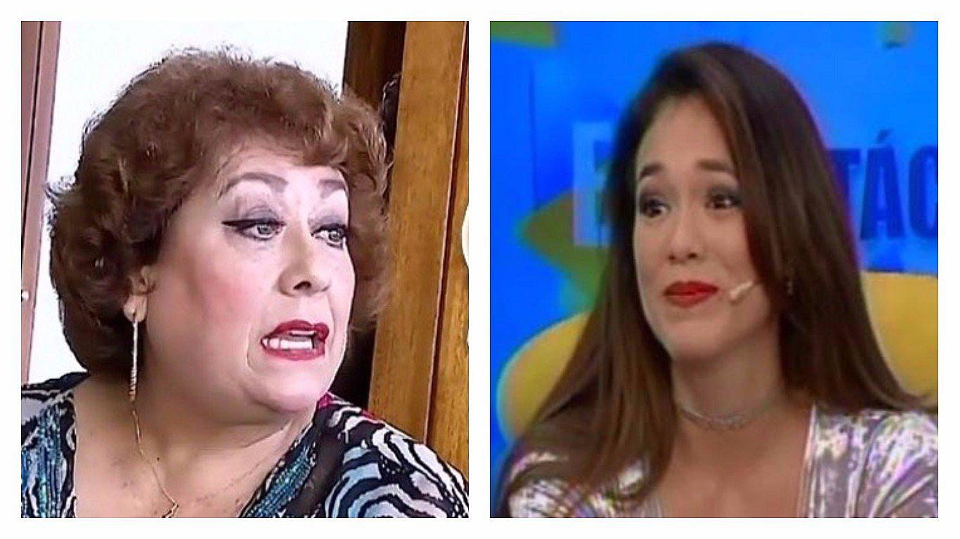 Mamá de Milett Figueroa pierde el control y arremete contra Jazmín Pinedo en vivo (VIDEO)