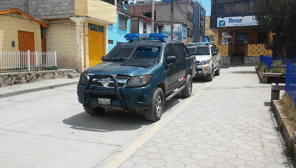 Camioneta de serenazgo de Yanacancha involucrado en accidente de tránsito