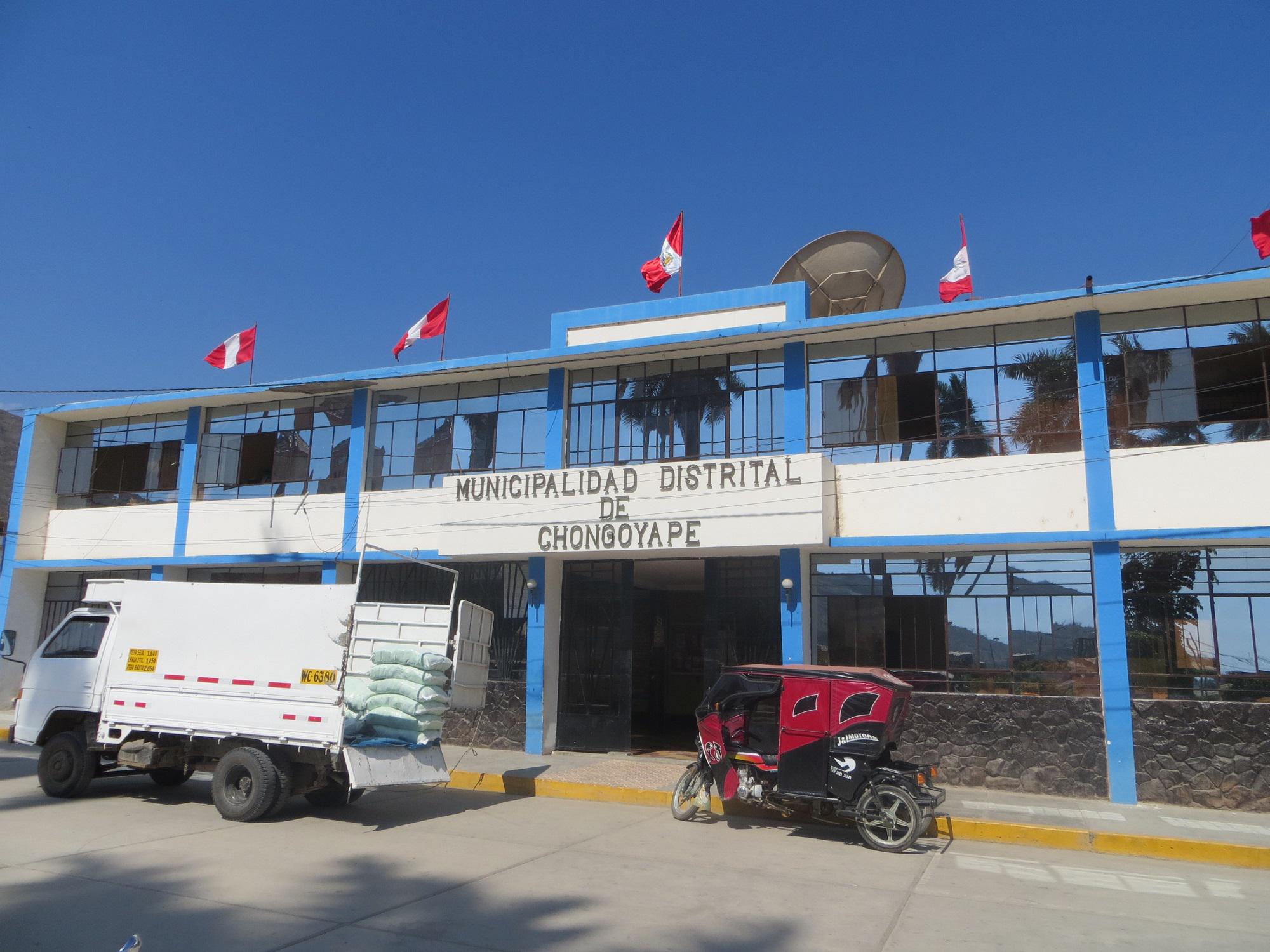 Intervienen municipalidad de Chongoyape