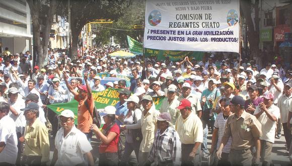 Los agricultores anuncian una marcha para exigir las obras de reconstrucción 