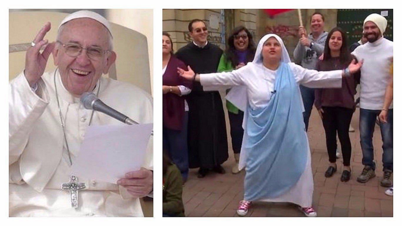 Papa Francisco: "monja rapera" cantará en su recibimiento en Colombia (VIDEOS)