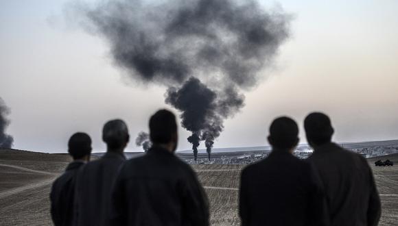 Kurdos sirios ganan terreno frente al Estado Islámico en Kobane