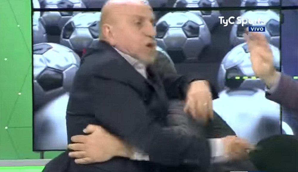 Horacio Pagani estalló en vivó y agredió a periodista por defender el VAR (VIDEO)