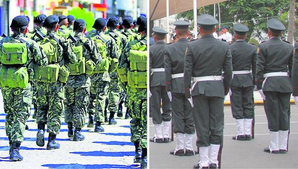 Más de 1,700 militares y PNP con orden de captura