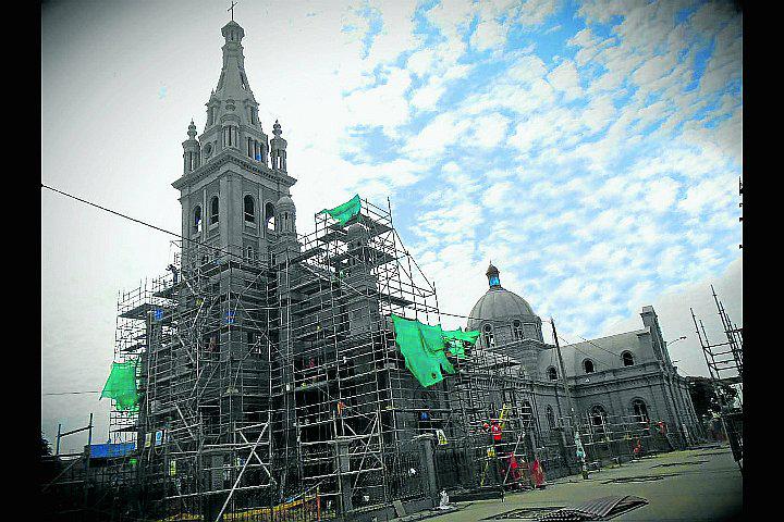 Templo de Luren: obras corren el riesgo de ser paralizadas