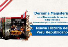 Derrama Magisterial presenta la colección “Nueva Historia del Perú Republicano”