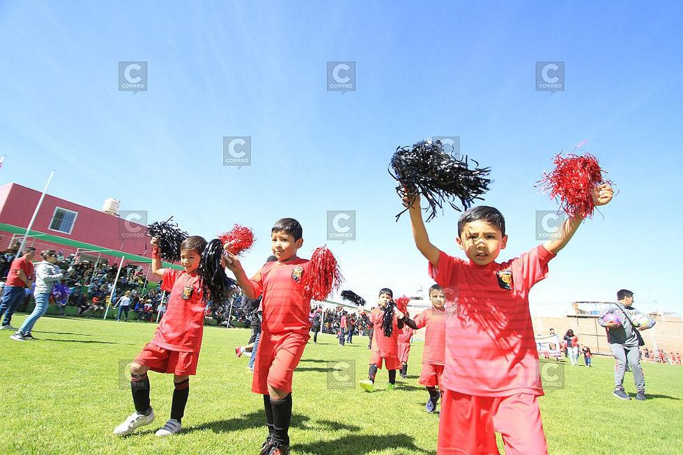 58 equipos se disputarán la copa de fútbol de menores en Characato (FOTOS)