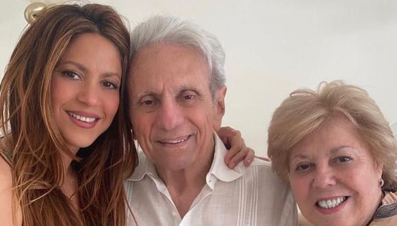 Shakira celebra los 90 años de su padre con emotivo mensaje. (Foto: @shakira)