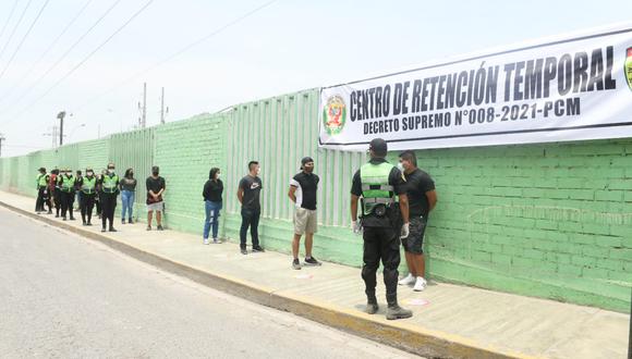 Centros de retención temporal estarán a cargo de la Policía Nacional del Perú en coordinación con los gobiernos locales y regionales. (Foto: Mininter)