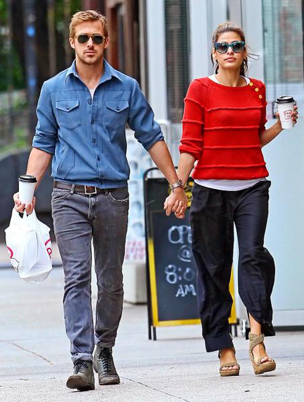 Eva Mendes y Ryan Gosling esperan su primer hijo