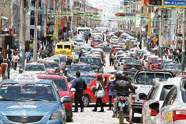 Huancayo: ​El gran problema de la congestión vehicular aún tiene solución