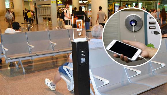 Usar los cargadores USB del aeropuerto pueden costarte valiosa información de tu celular o computadora