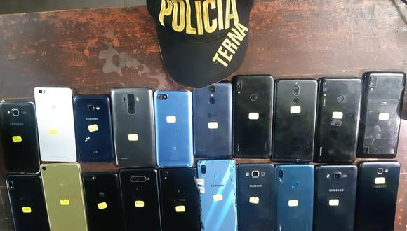 Agentes del Grupo Terna irrumpieron en tienda dedicada a la reparación y venta de celulares, tras denuncia de una agraviada de la delincuencia