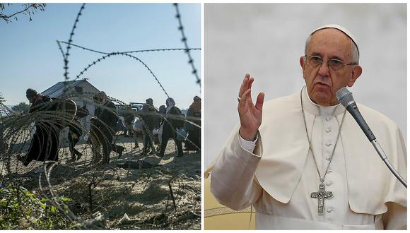 Papa Francisco asegura que cerrar las fronteras sólo favorece el tráfico de personas (VIDEO)