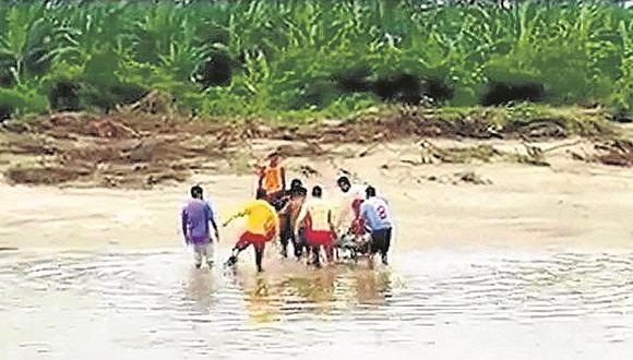 Tumbes: Agricultor muere ahogado cuando cruzaba río Zarumilla 