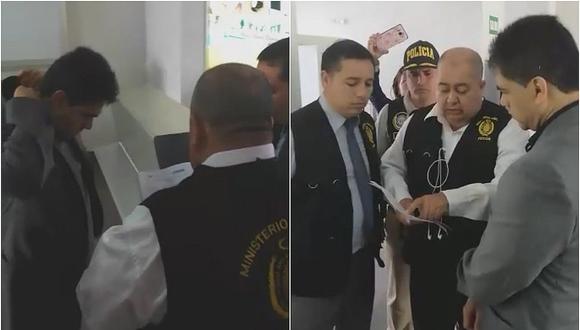 EN VIVO Detienen al abogado de Edwin Oviedo en el aeropuerto de Chiclayo (VIDEO)