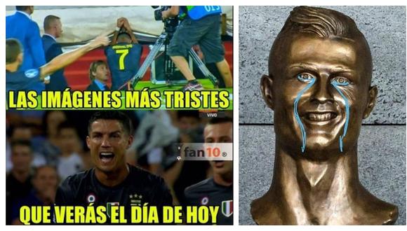 ​Expulsión de Cristiano Ronaldo generó hilarantes memes (FOTOS)