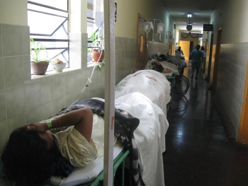 Hospital colapsa de Huánuco