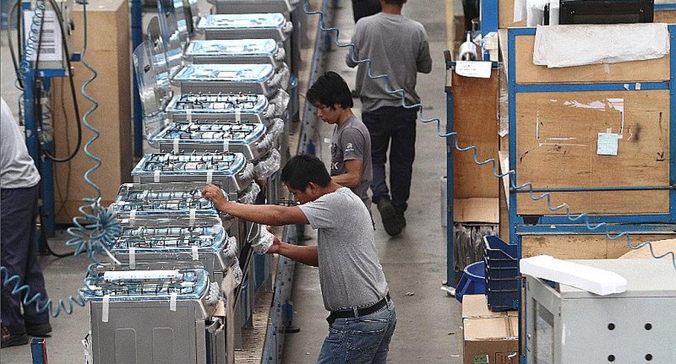 La producción del sector manufactura se incrementó en 20