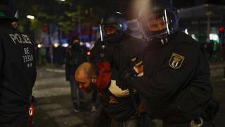 Protestas por el 1 de mayo dejaron más de 250 detenidos en Berlín